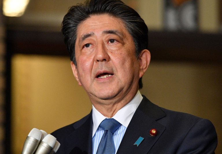 Japan's Prime Minister Shinzo Abe